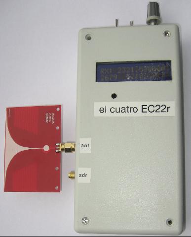 El Cuatro EC22 multiband QRP UHF/SHF FM transceiver