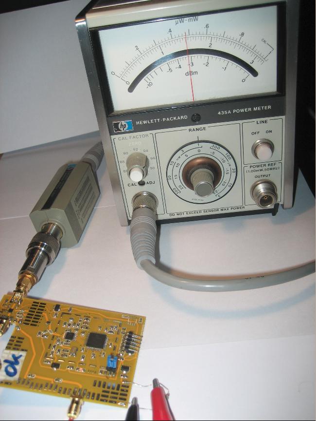 El Cuatro EC24, power measurement